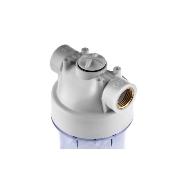 Фильтр колбовый Гейзер 1ПФД 1/2" 5SL (с полифосфатом для защиты от накипи) (32072)