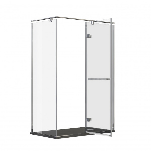 Душевая дверь Roca Akropolis 120x90x200  R стекло прозрачное, профиль хром глянцевый (Z.RU93.0.789.3)