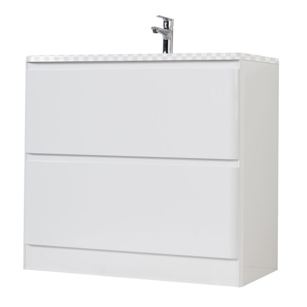 Тумба напольная BelBagno Albano 120 Bianco Lucido (Albano-1200-2C-PIA-BL)