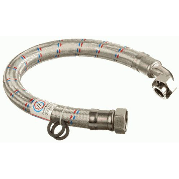 Подводка гибкая для воды 600 мм. ВВ 1" Гигант угловая (нержавеющая сталь) ТР-Сантехника (021.1.00-60) Подводка гибкая для воды 600 мм. ВВ 1" Гигант угловая (нержавеющая сталь) ТР-Сантехника (021.1.00-60)