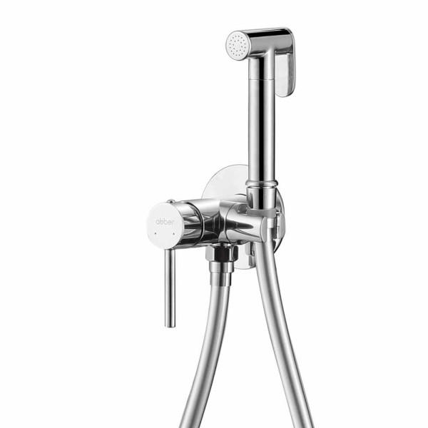 Смеситель с гигиеническим душем Abber Wasser Kreis хром (AF8125) Смеситель с гигиеническим душем Abber Wasser Kreis хром (AF8125)