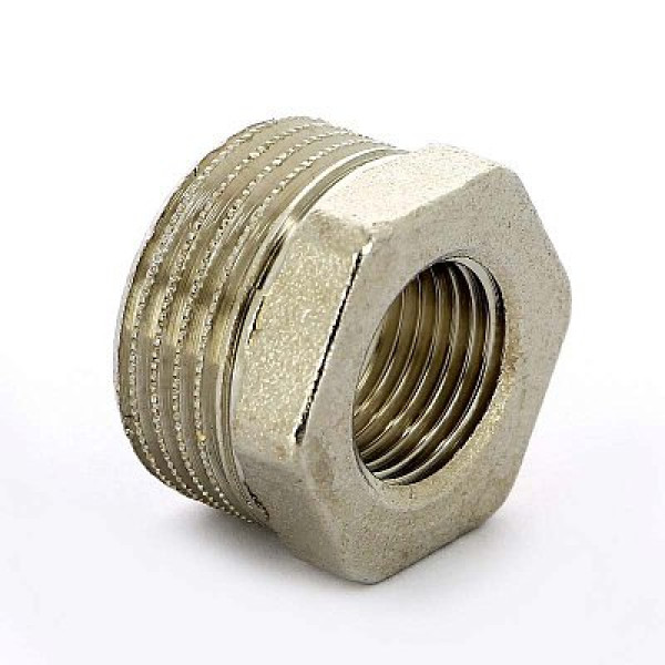 Футорка 1"х1/2" НВ никелированная Uni-Fitt (604N4200) Футорка 1"х1/2" НВ никелированная Uni-Fitt (604N4200)