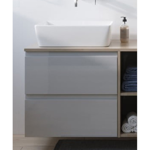 Тумба подвесная Cersanit Moduo белый (SB-SZ-MOD80-BL/Wh)