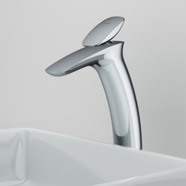 Смеситель для раковины AM.PM Spirit V2.0 высокий, хром (F70A92000)