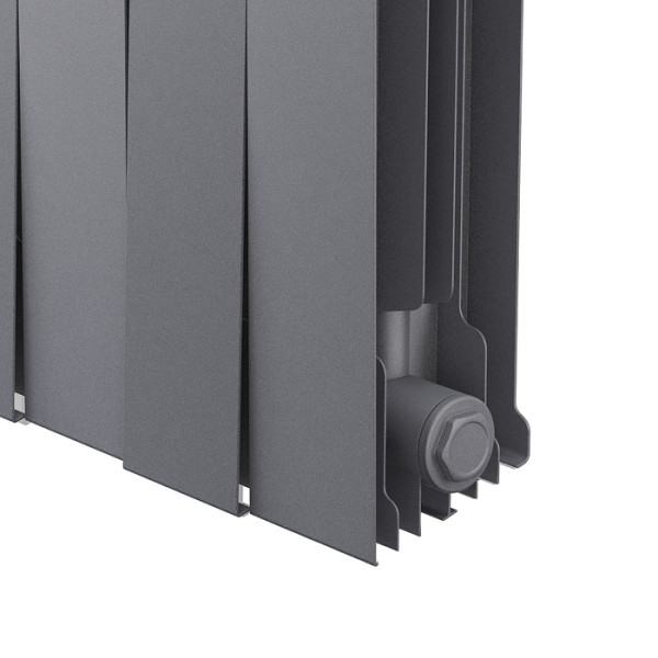Радиатор биметаллический Royal Thermo PianoForte 200 Серебристый (20 секций) (RTPS3020020)