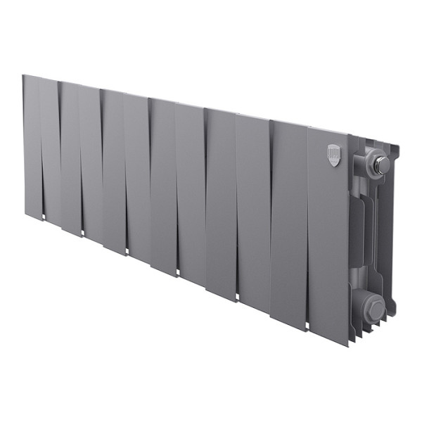 Радиатор биметаллический Royal Thermo PianoForte 200 Серебристый (12 секций) (RTPS3020012)