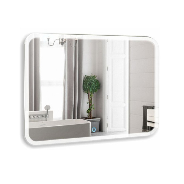 Зеркало Azario Стив 1000х800 LED-подсветка с диммером, сенсорный выключатель (ФР-00001304) Зеркало Azario Стив 1000х800 LED-подсветка с диммером, сенсорный выключатель (ФР-00001304)