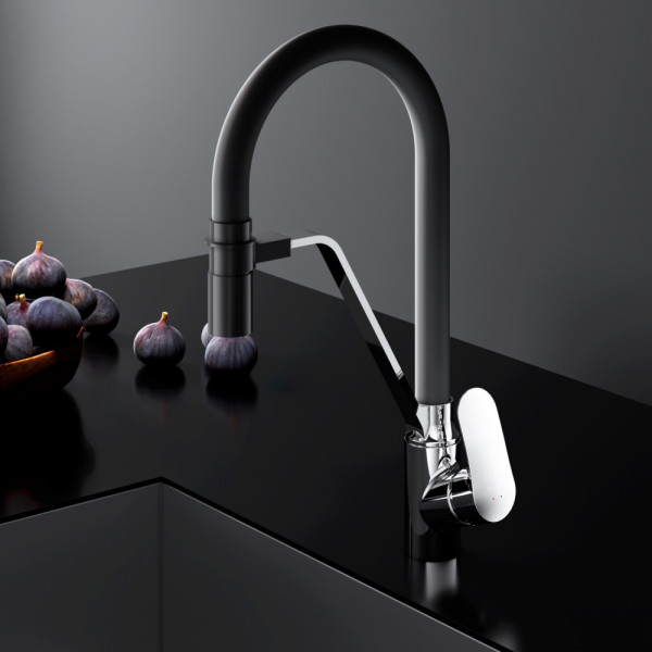 Cмеситель для кухни AM.PM Like с каналом для питьевой воды и гибким изливом, хром (F8007802) Cмеситель для кухни AM.PM Like с каналом для питьевой воды и гибким изливом, хром (F8007802)