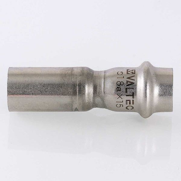Муфта 42*22 однораструбная Valtec (нерж.ст., пресс) (VTi.905.I.004222) Муфта 42*22 однораструбная Valtec (нерж.ст., пресс) (VTi.905.I.004222)