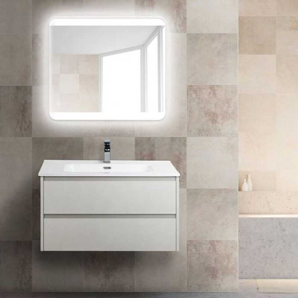 Тумба подвесная BelBagno Kraft 90 см Bianco Opaco (Kraft-900-2C-SO-BO)