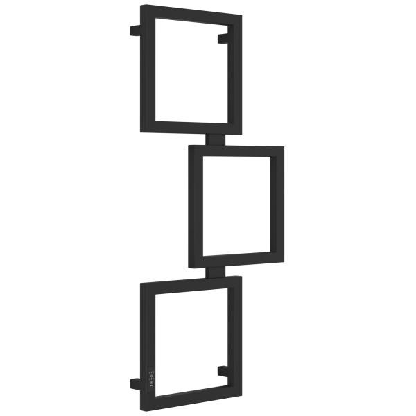 Полотенцесушитель электрический Сунержа Этюд 1050х500 провод слева / справа матовый чёрный (31-0846-1050)