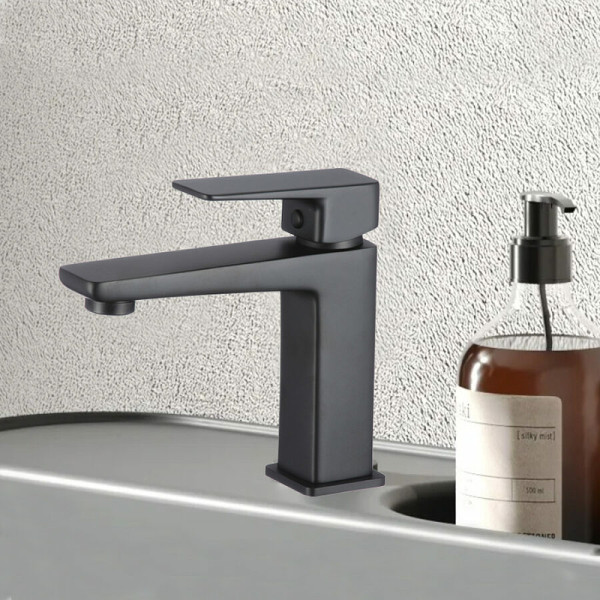 Смеситель для раковины Wesnaart Narcis черный (NAR06-210BL-25100)