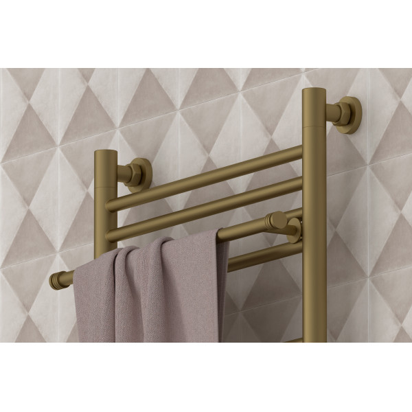 Полка для полотенцесушителя Сунержа 370 мм матовое золото (032-2012-0370)