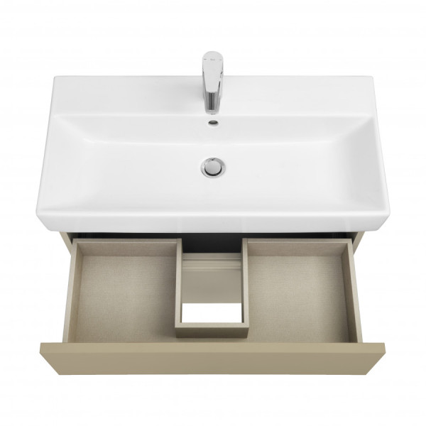 Тумба подвесная Roca Oleta 760x374x548 коричнево-бежевый (A857640515)