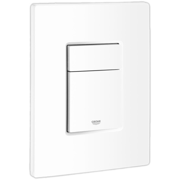 Инсталляция для подвесного GROHE Solido с белой накладной панелью смыва Even (38971000T+38966SH0T)