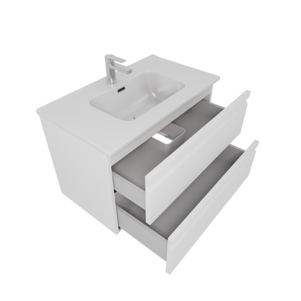 Тумба подвесная Aquatek 815x460x545 белый матовый (AQ77080-MW)