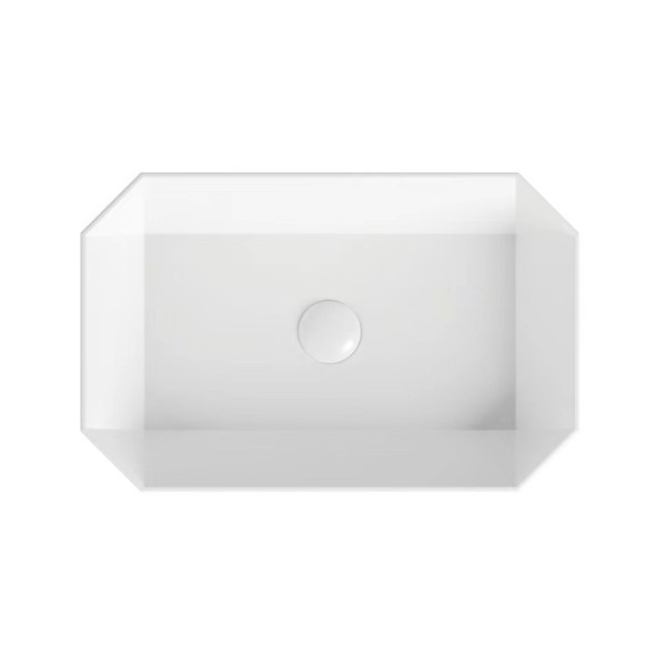 Раковина накладная Abber Rechteck 70x36x13 белая (AC2218)