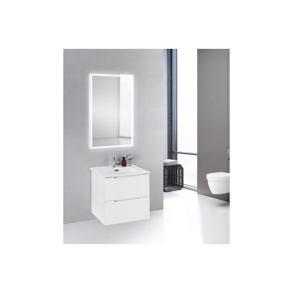 Тумба подвесная BelBagno Etna 39 50 см Bianco Lucido (Etna39-500/390-2C-SO-BL-P)