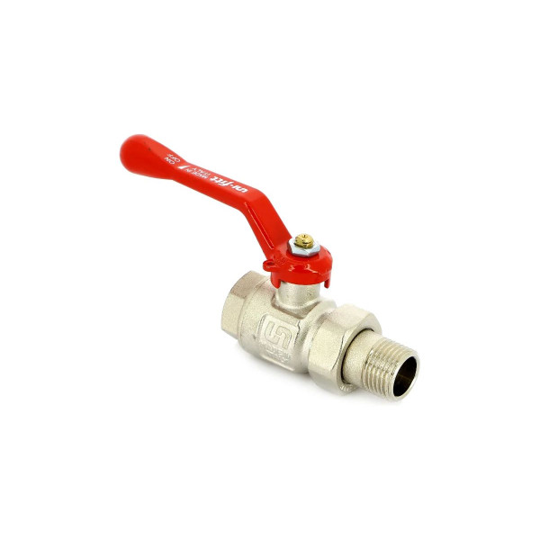 Кран 1" шаровый со сгоном Uni-Fitt Etalon (ГОСТ, красная ручка) 113L4000 Кран 1" шаровый со сгоном Uni-Fitt Etalon (ГОСТ, красная ручка) 113L4000