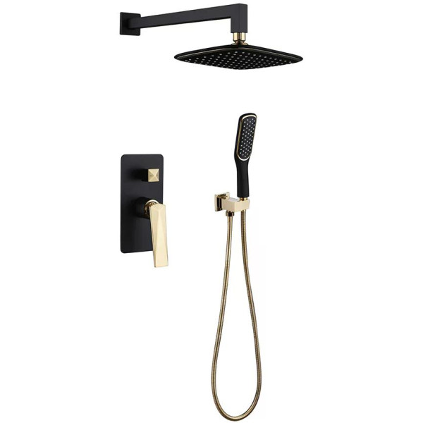 Душевая система Boheme Venturo B (черный) (384-B)