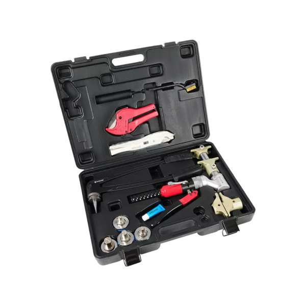 Комплект механического инструмента Vieir для аксиальных фитингов (быстросъемные насадки) (VER1253-3)