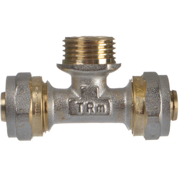 Тройник 16*1/2"Н*16 TeRma (обжим) (01401) Тройник 16*1/2"Н*16 TeRma (обжим) (01401)