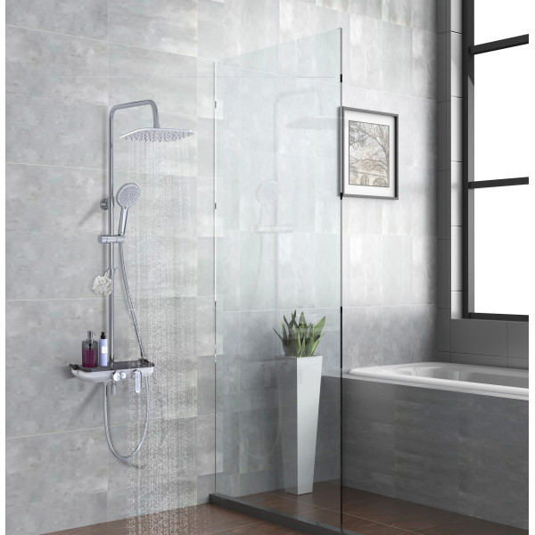 Смеситель для ванны и душа lemark Tropic хром (LM7012C) Смеситель для ванны и душа lemark Tropic хром (LM7012C)