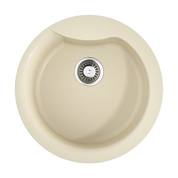 Мойка для кухни врезная Omoikiri Yasugata 48R-BE 485 ваниль (4993131) Мойка для кухни врезная Omoikiri Yasugata 48R-BE 485 ваниль (4993131)