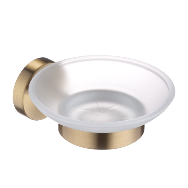 Мыльница подвесная с держателем Swedbe Select золото (9814GO)