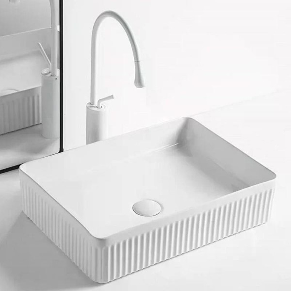 Раковина накладная RGW GS-2 355x5x13 белая (81212-1)