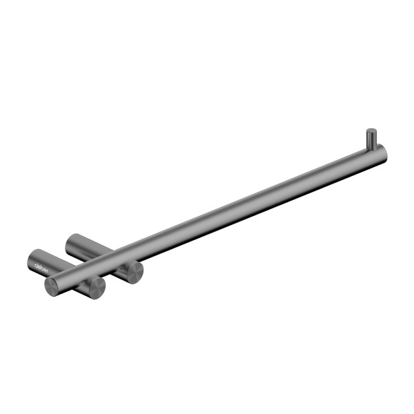 Полотенцедержатель Abber Osten 316 оружейная сталь брашированная (AA1854BGG) Полотенцедержатель Abber Osten 316 оружейная сталь брашированная (AA1854BGG)