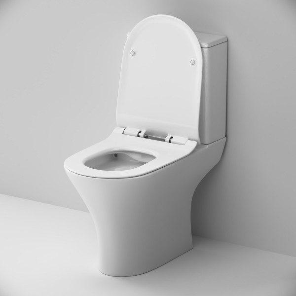 Унитаз-компакт AM.PM Sense безободковый с сидением микролифт (C748600SC)