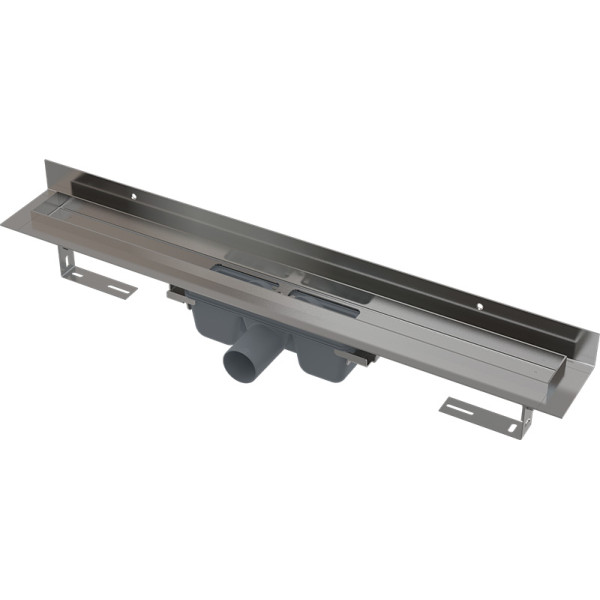 Лоток душевой AlcaPlast с порогами для цельной решетки и фиксир. воротником к стене (APZ116-650 LOW) Лоток душевой AlcaPlast с порогами для цельной решетки и фиксир. воротником к стене (APZ116-650 LOW)