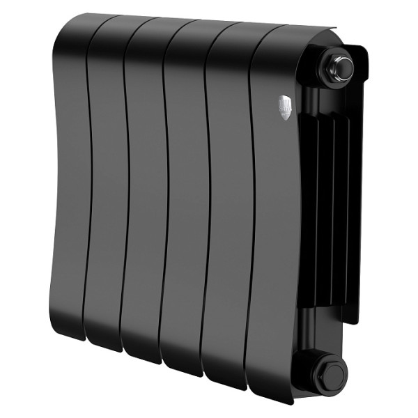 Радиатор биметаллический Royal Thermo Infinity 300 Noir Sable (6 секций) Чёрный (RTINS30006) Радиатор биметаллический Royal Thermo Infinity 300 Noir Sable (6 секций) Чёрный (RTINS30006)