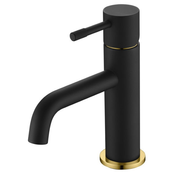 Смеситель для раковины Boheme Uno золотой (461-BG) Смеситель для раковины Boheme Uno золотой (461-BG)