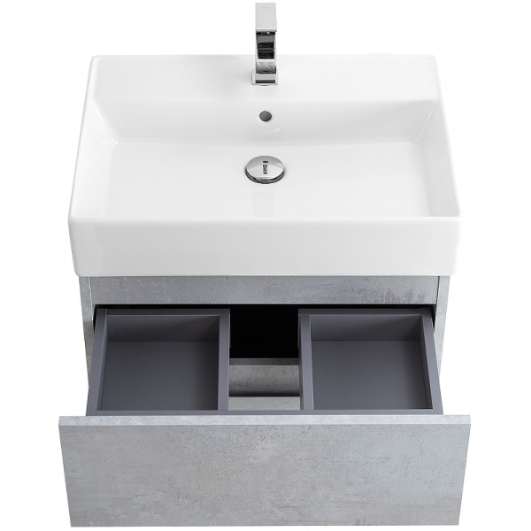 Тумба подвесная Cezares Molveno 46 60x50 Beton (MOLVENO 46-60-2C-SO-BET)