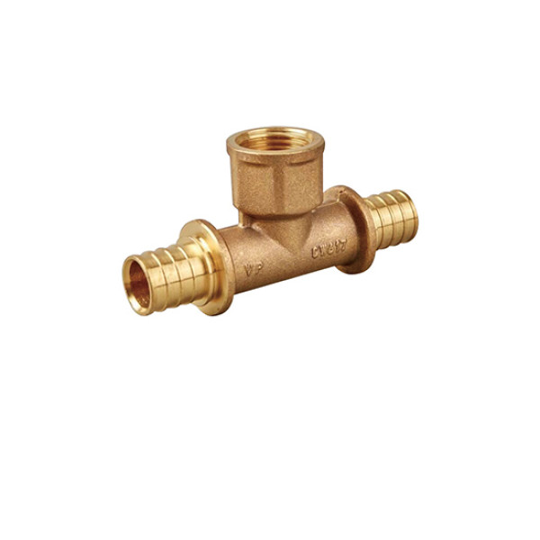 Тройник 25*3/4"В*25 Vieir PE-Xa (латунь) (VRP25425TF) Тройник 25*3/4"В*25 Vieir PE-Xa (латунь) (VRP25425TF)