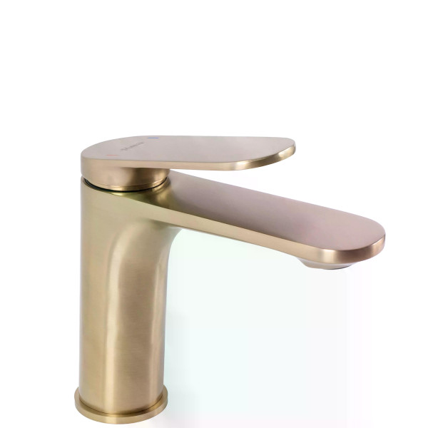 Смеситель для раковины Rea Marco золото матовое (REA-B4897) Смеситель для раковины Rea Marco золото матовое (REA-B4897)