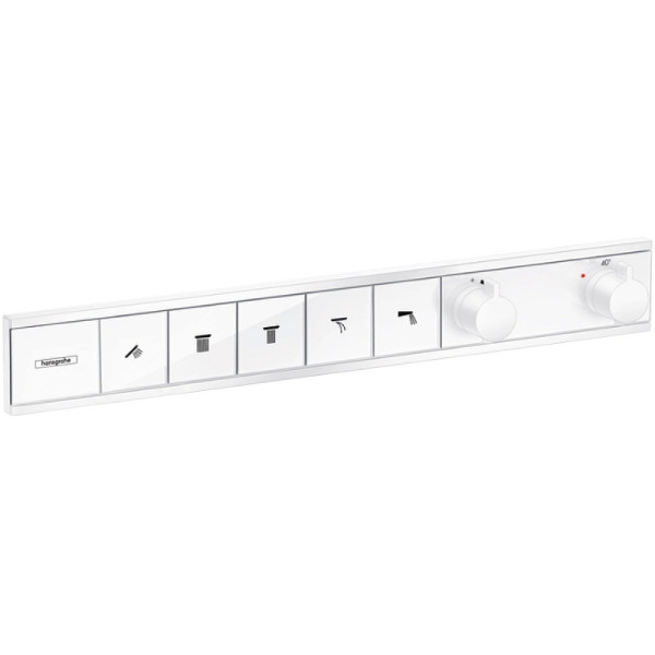 Смеситель для душа Hansgrohe RainSelect с термостатом белый (15384700) Смеситель для душа Hansgrohe RainSelect с термостатом белый (15384700)