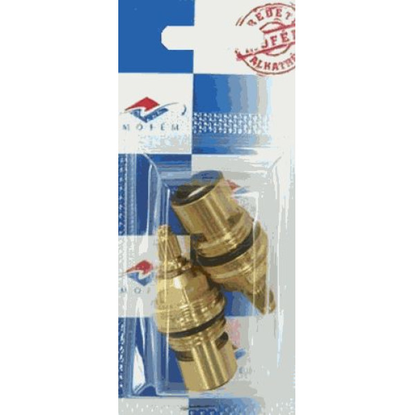 Кран-букса керамическая Mofem 1/2" 2 шт. в блистере (273-0149-06) Кран-букса керамическая Mofem 1/2" 2 шт. в блистере (273-0149-06)