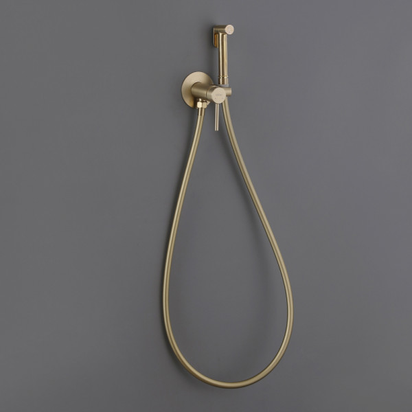 Смеситель с гигиеническим душем Abber Wasser Kreis Золотой (AF8125G) Смеситель с гигиеническим душем Abber Wasser Kreis Золотой (AF8125G)