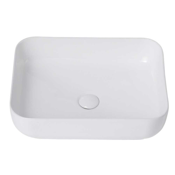 Раковина накладная ABBER Rechteck 50x39 белая (AC2202)