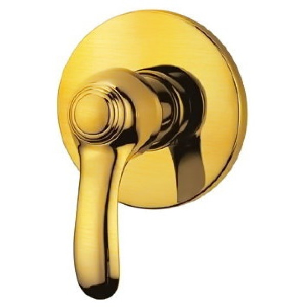 Встраиваемый смеситель для душа Cezares Lira золото (LIRA-C-DIM-03) Встраиваемый смеситель для душа Cezares Lira золото (LIRA-C-DIM-03)