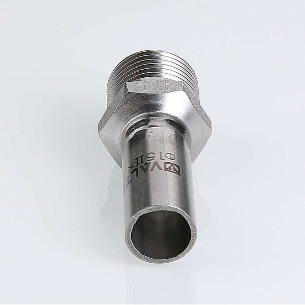 Вставка резьбовая Valtec 22*1/2"Н (нерж.ст., пресс) (VTi.906.I.002204)