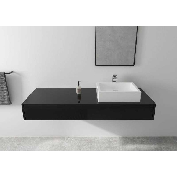 Смеситель для раковины Hansgrohe Vernis Shape черный, с донным клапаном (71562670) Смеситель для раковины Hansgrohe Vernis Shape черный, с донным клапаном (71562670)