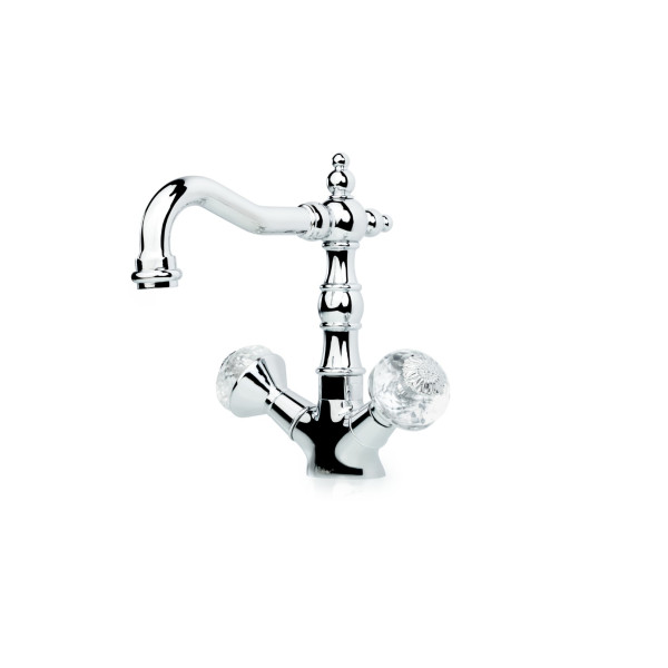 Смеситель для раковины Boheme Flora хром (272-FL) Смеситель для раковины Boheme Flora хром (272-FL)