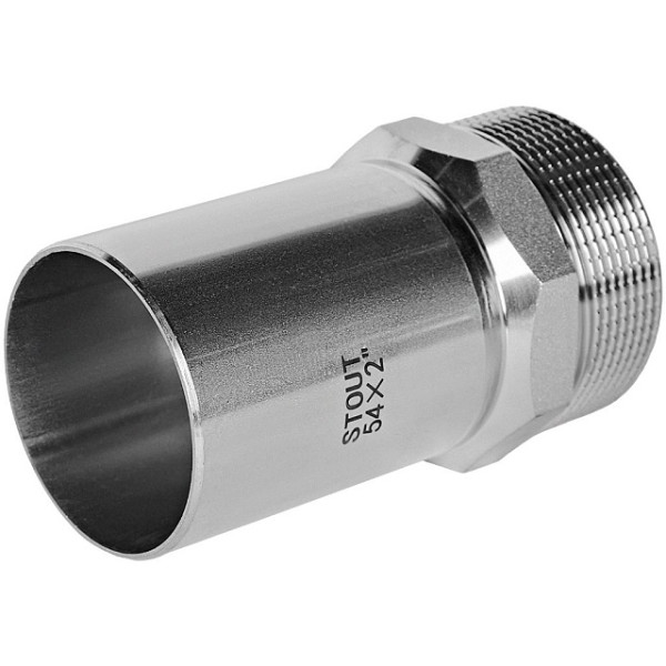 Вставка резьбовая 54х2"Н Stout SSS-2024 НПр-НР (нерж.ст., пресс) SSS-2024-000542 Вставка резьбовая 54х2"Н Stout SSS-2024 НПр-НР (нерж.ст., пресс) SSS-2024-000542