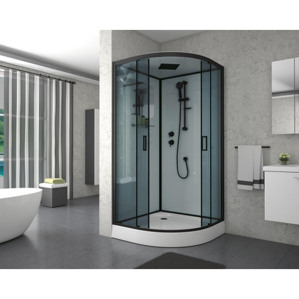 Душевая кабина Niagara Premium 900*900*2100 стекло прозрачное, профиль черный (NG-6901-01 BLACK) Душевая кабина Niagara Premium 900*900*2100 стекло прозрачное, профиль черный (NG-6901-01 BLACK)