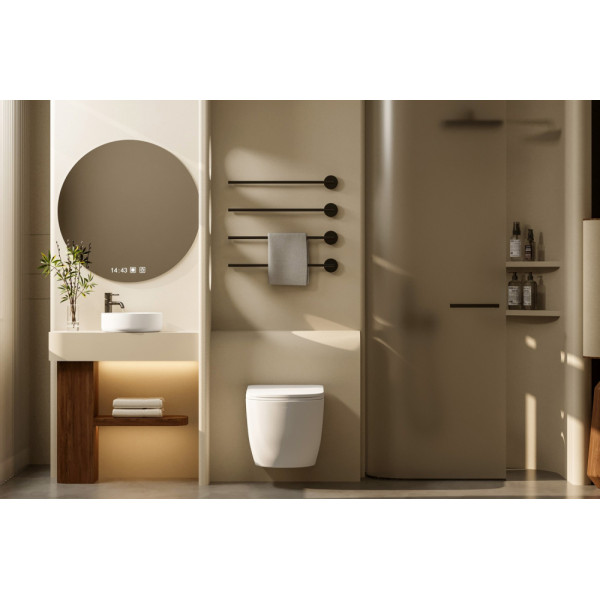 Унитаз подвесной Abber Bequem 355x490x360 белый матовый (AC1100TMW)