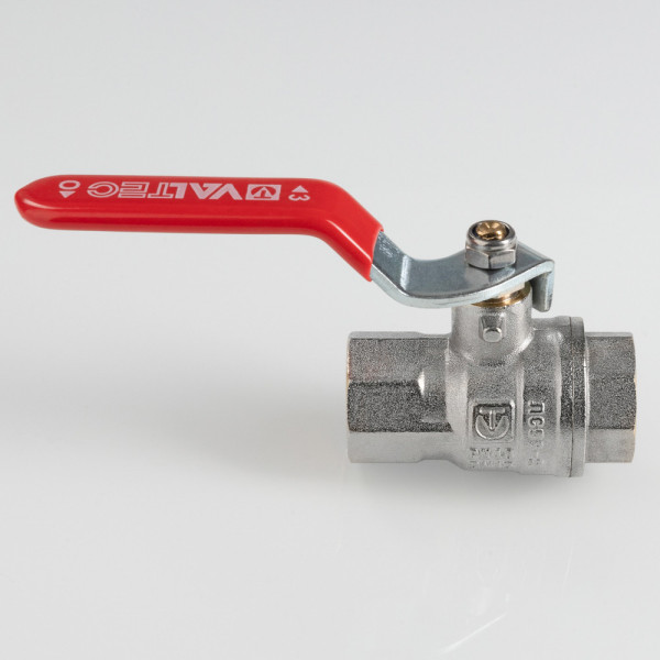 Кран 3/4" ВВ шаровый Valtec ГОСТ (красная ручка) VT.414.N.05 Кран 3/4" ВВ шаровый Valtec ГОСТ (красная ручка) VT.414.N.05